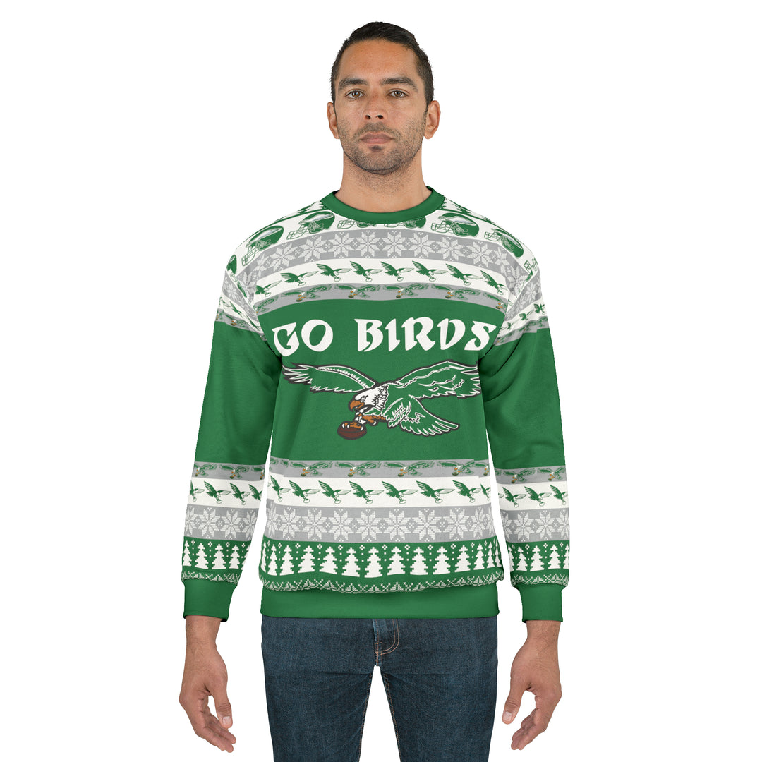 
  
  Fun Eagles Sweatshirt, Ugly Christmas Sweater, Philly Eagles Shirt, Christmas Sweaters, Christmas Gift, Unisex Shirt
  
