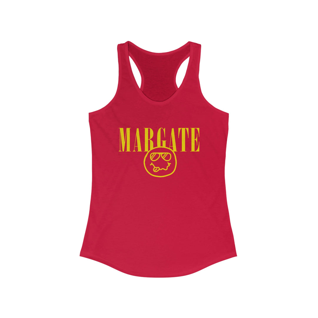 Smells Like Margate Spirit Womens Racerback - XS / Solid Red