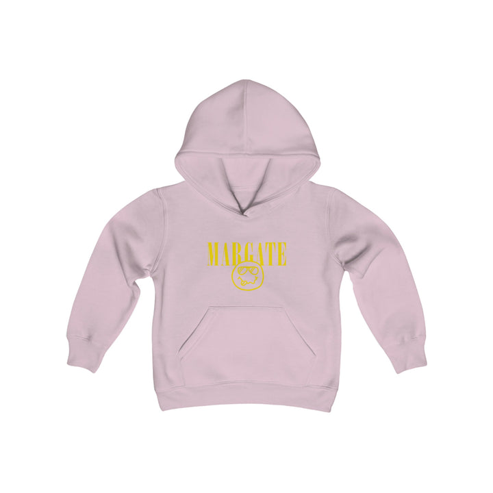 Youth Smells Like Margate Spirit Hoodie - Light Pink / XS -