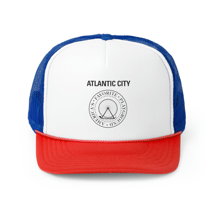 Atlantic City America's Favorite Playground Trucker Hat